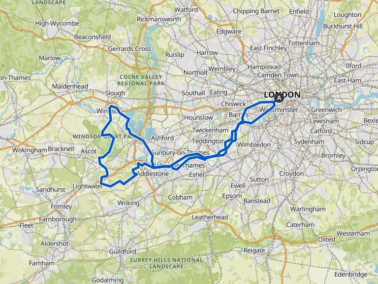 palace to palace bike ride 2021